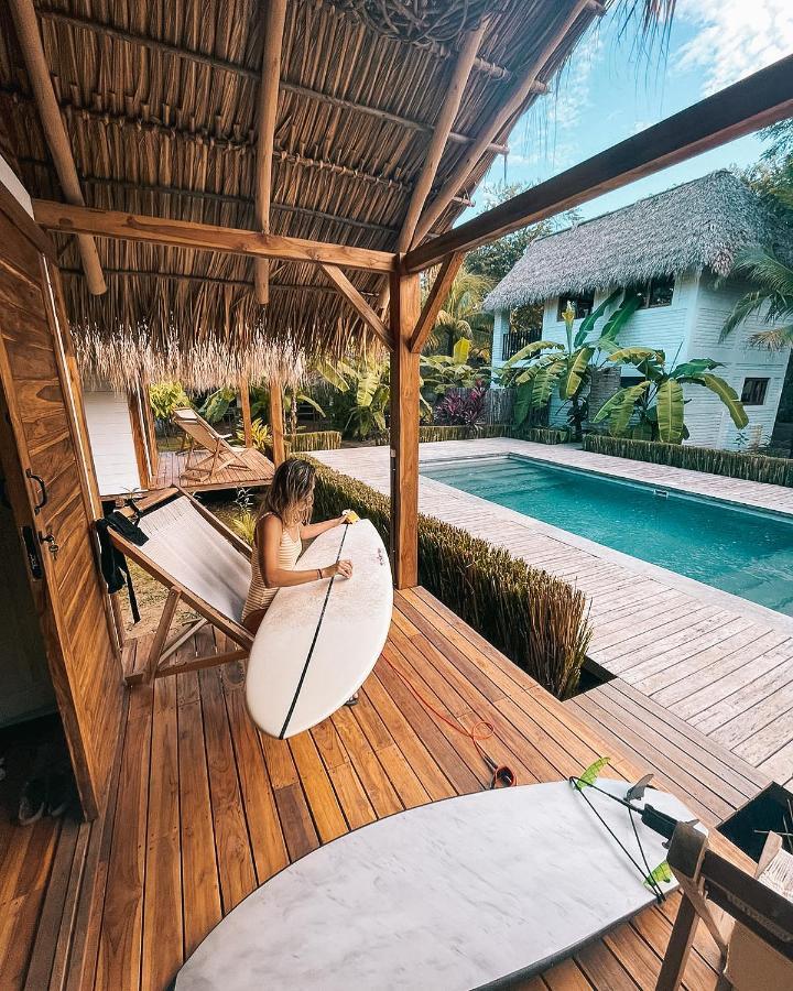Monoloko Lodge Popoyo Bagian luar foto